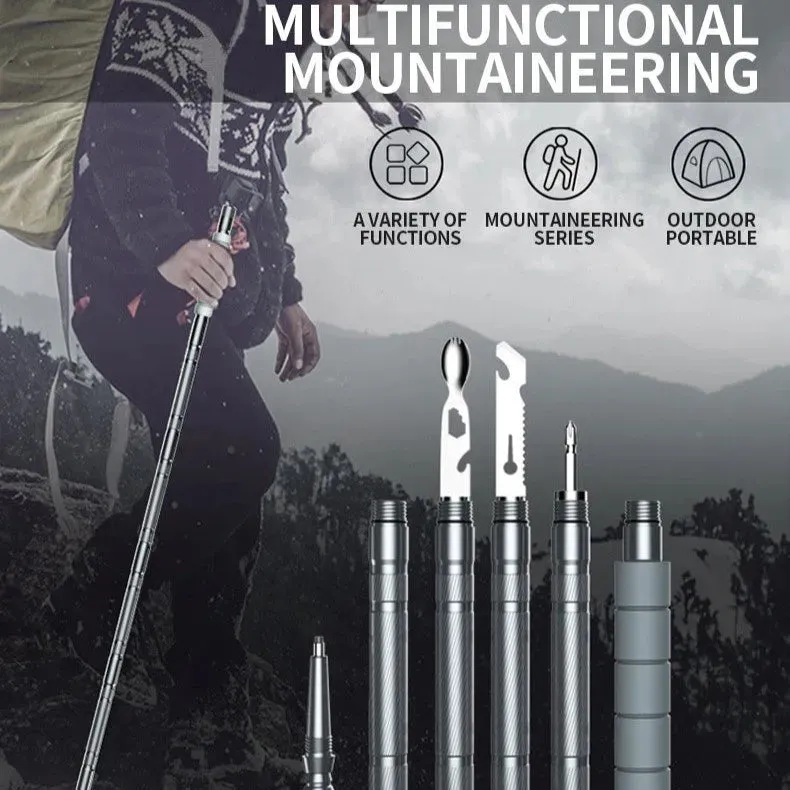 Luxora Survival System – Walking Stick with Multi Tools