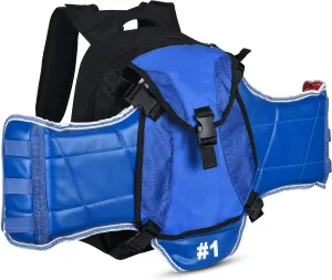 MACS Martial Arts Bagpack For Karate, Taekwondo - Aditional Pocket - Multipurpose Sports Bagpack (Without Chest-Guard)