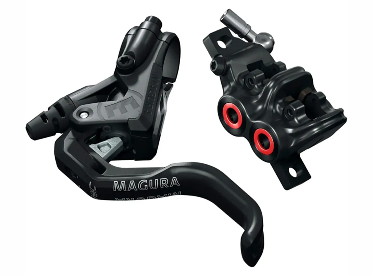 Magura MT5 HC Disc Brake  - Black-Neon Red