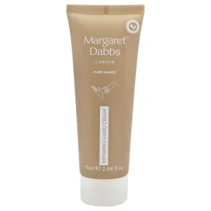 Margaret Dabbs London Pure Repairing Hand Cream Deep, Lasting Hydration for Very Dry Skin, Rose and Lemon Scented 75ml