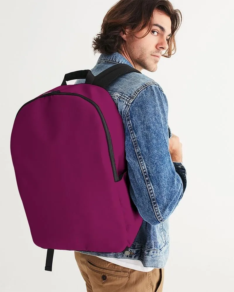 Medium Dark Magenta Waterproof Backpack | Medium Dark Pure Magenta | C0M100Y0K60