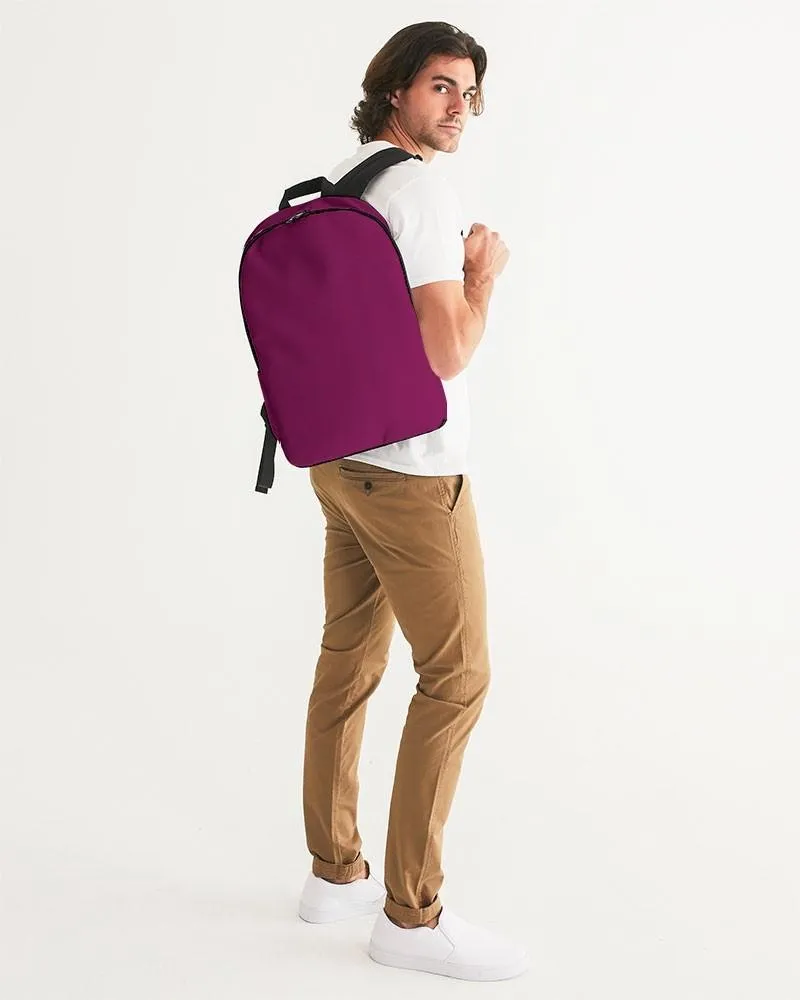 Medium Dark Magenta Waterproof Backpack | Medium Dark Pure Magenta | C0M100Y0K60