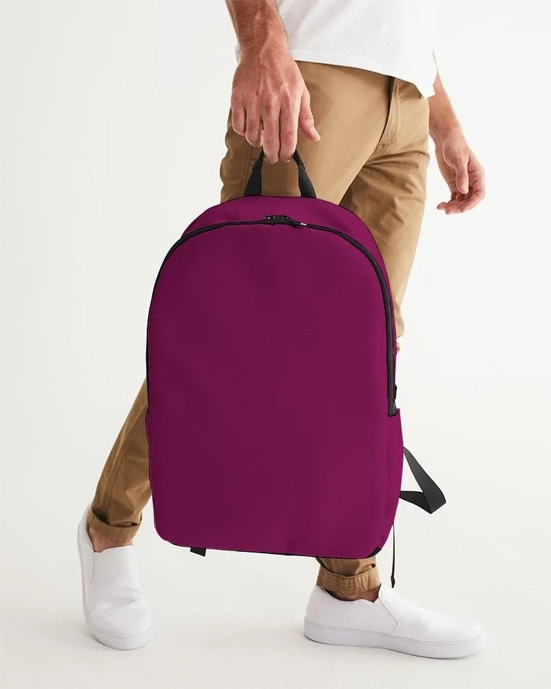 Medium Dark Magenta Waterproof Backpack | Medium Dark Pure Magenta | C0M100Y0K60