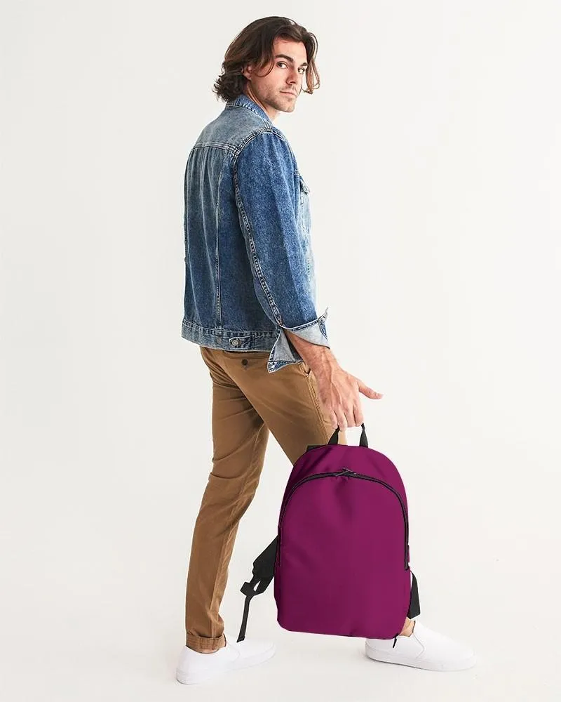 Medium Dark Magenta Waterproof Backpack | Medium Dark Pure Magenta | C0M100Y0K60