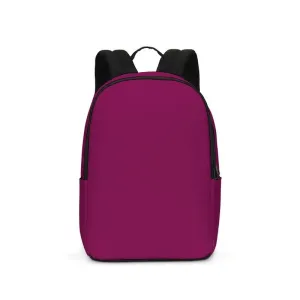 Medium Dark Magenta Waterproof Backpack | Medium Dark Pure Magenta | C0M100Y0K60