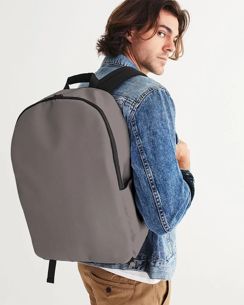 Medium Dark Red Brown Waterproof Backpack | Medium Dark Pale Red Brown | C0M10Y10K60