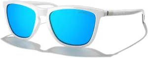 MERRY'S Unisex Polarized Sunglasses for Women Men Classic Retro Designer Style Aluminum Legs