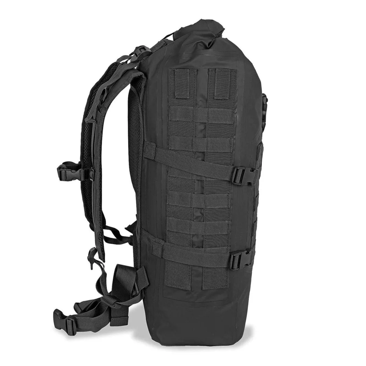 MIL-TEC SEALS DRY-BAG tactical backpack roll-up rucksack waterproof 35L black
