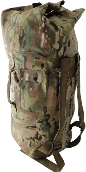 Military Army Style Heavy Duty Double Backpack Strap Duffel Duffle Bag
