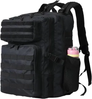 Military Tactical Backpacks 45L Assault Pack Bag Large Rucksack with MOLLE Webbing System For Men Camping Hiking Trekking