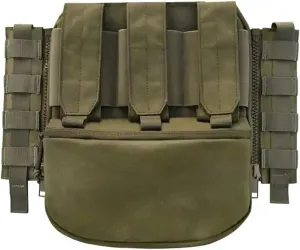 Molle Back Panel Tactical Zip-on Panel Pouch Tactical Accessory Backpack for CPC AVS JPC2.0