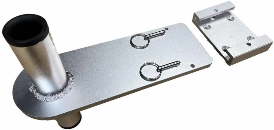 Mount - Flush Mount - Quick Release- Island Anchor Shallow Water Anchor Pole Holder