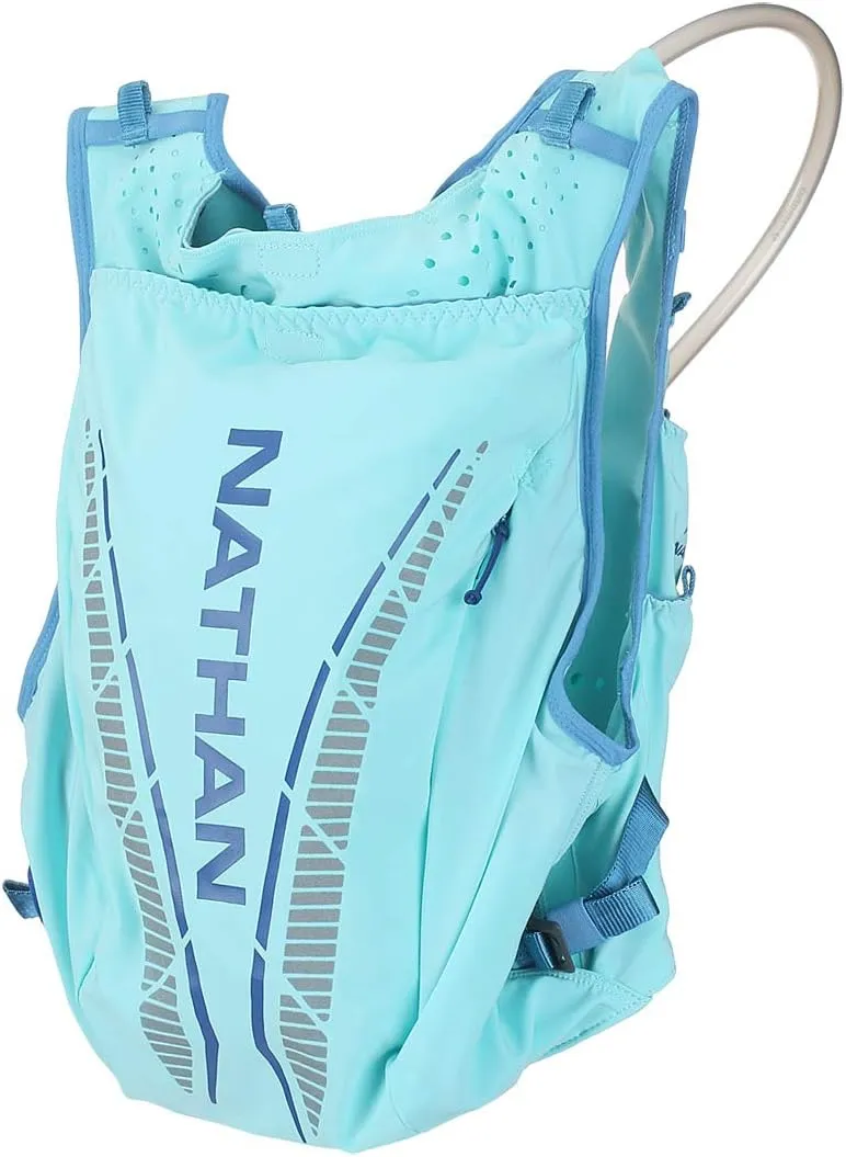 Nathan Vaporhowe Hydration Pack, Running Vest with 1.8L Hydration Bladder Reservoir, Women's