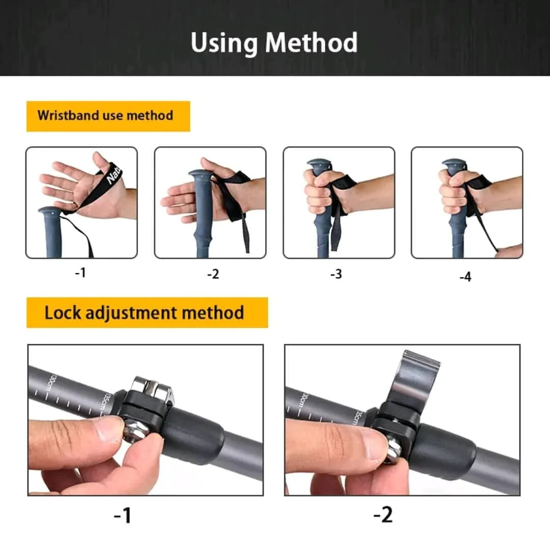 NatureHike 3-Node Aluminum Alloy Trekking Pole