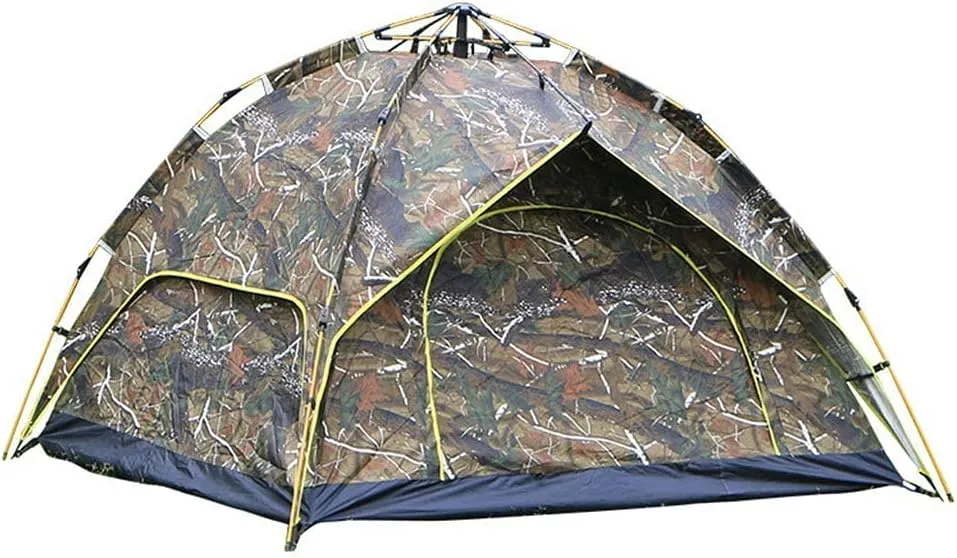 NIEH 2 Person Rainproof Camping Tents, Pop-Up Dome Camping Tent, Foldable and Breathable Tents, Anti-Mosquito and Protection, Outdoor Camping and Hiking