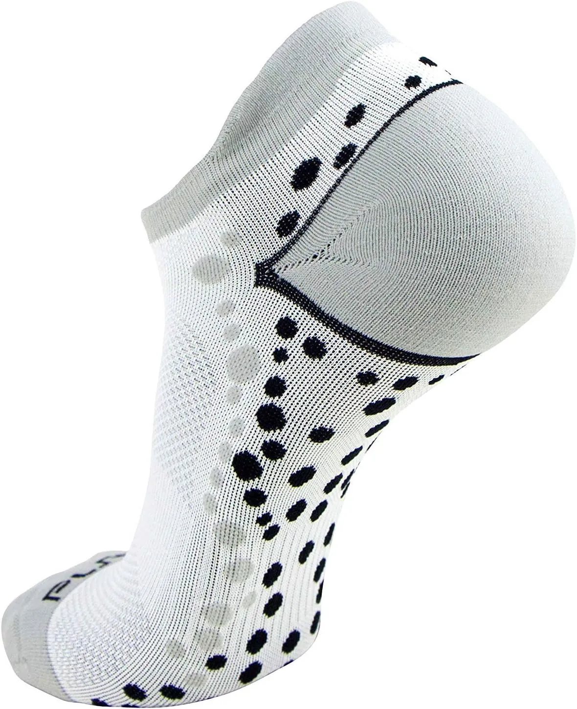 No-Show Anti-Blister Running Socks - Moisture Wicking Sport Socks for Men, Women