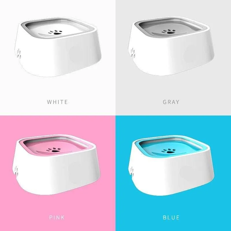 No-Spill Pet Water Bowl - Leakproof Hydration Dispenser for Dogs and Cats