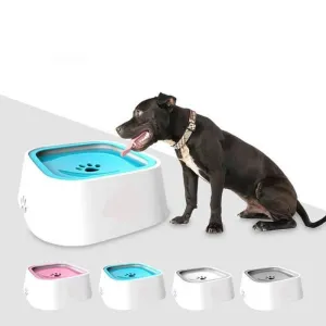 No-Spill Pet Water Bowl - Leakproof Hydration Dispenser for Dogs and Cats