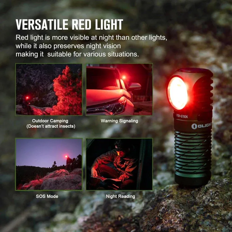 OLIGHT PERUN2MINIODGCW Perun 2 Mini LED Rechargeable Headlamp - OD Green CW(5700K~6700K)