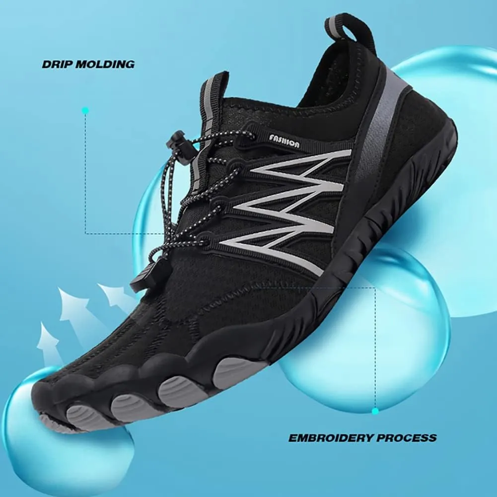 Orgone Water Shoes for Men Women Beach Barefoot Shoes, Quick Dry Aqua Swim Shoes Socks, for Sports Outdoor Diving Surfing