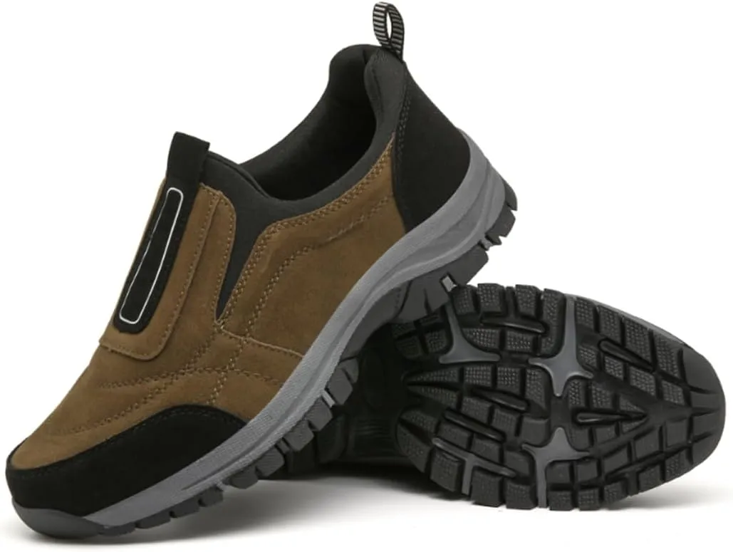 Orthopedic Walking Shoes Hiking Shoes, Outdoor Casual Lightweight Non-Slip,Slip on Outdoor Sneakers