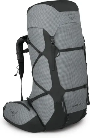 Osprey Aether Pro 75L Men's Backpacking Backpack, Silver Lining, L/XL