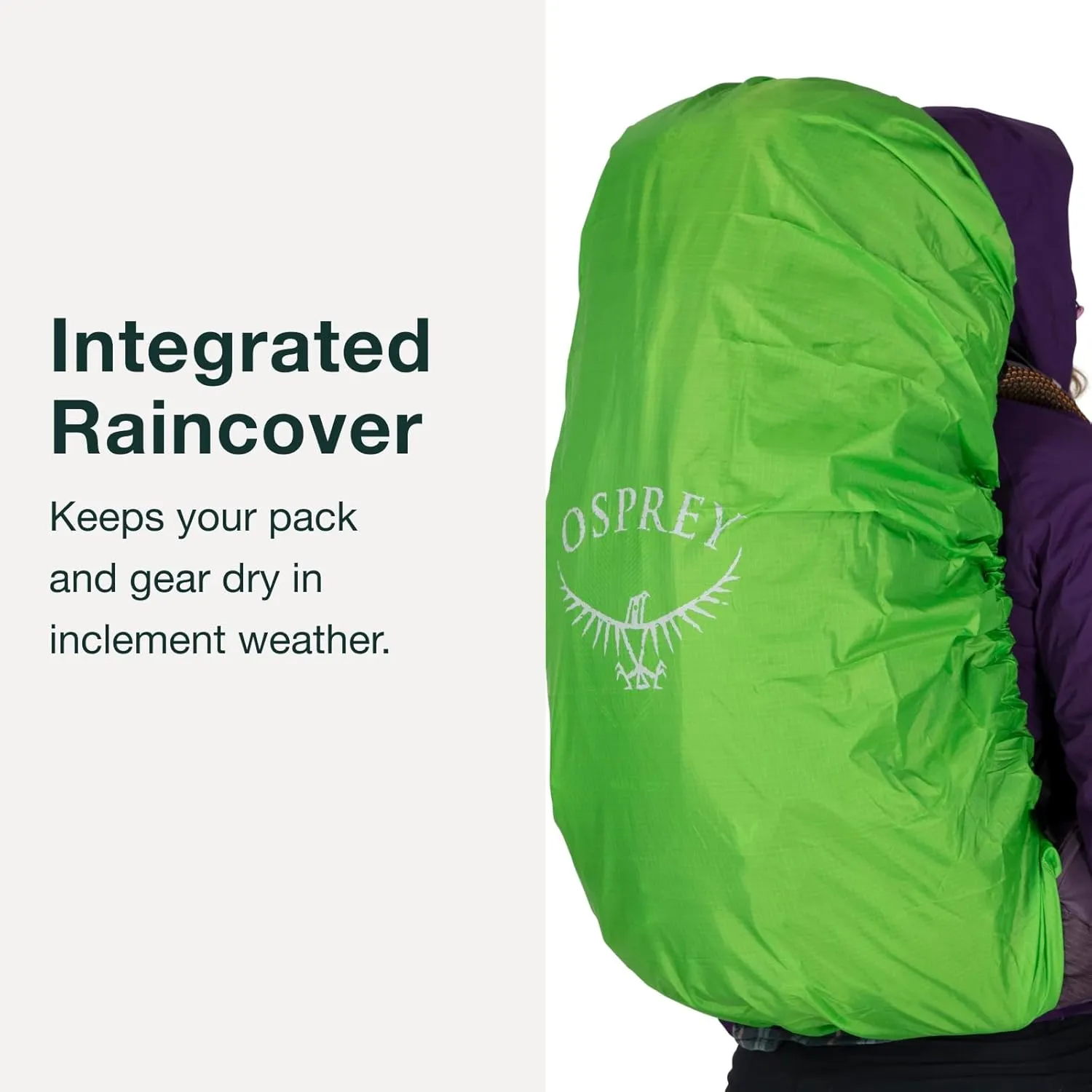 Osprey Aura AG 65L Women's Backpacking Backpack, Berry Sorbet Red, WXS/S