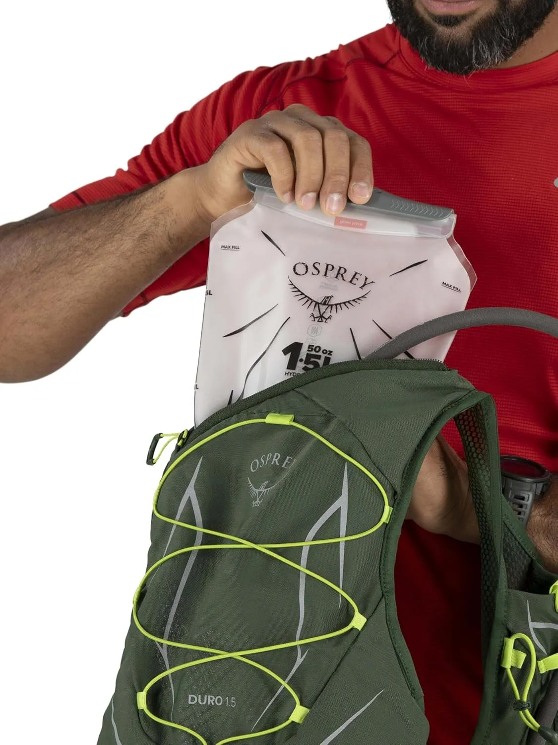 Osprey Duro 1.5L Men's Running Hydration Vest with Hydraulics Reservoir