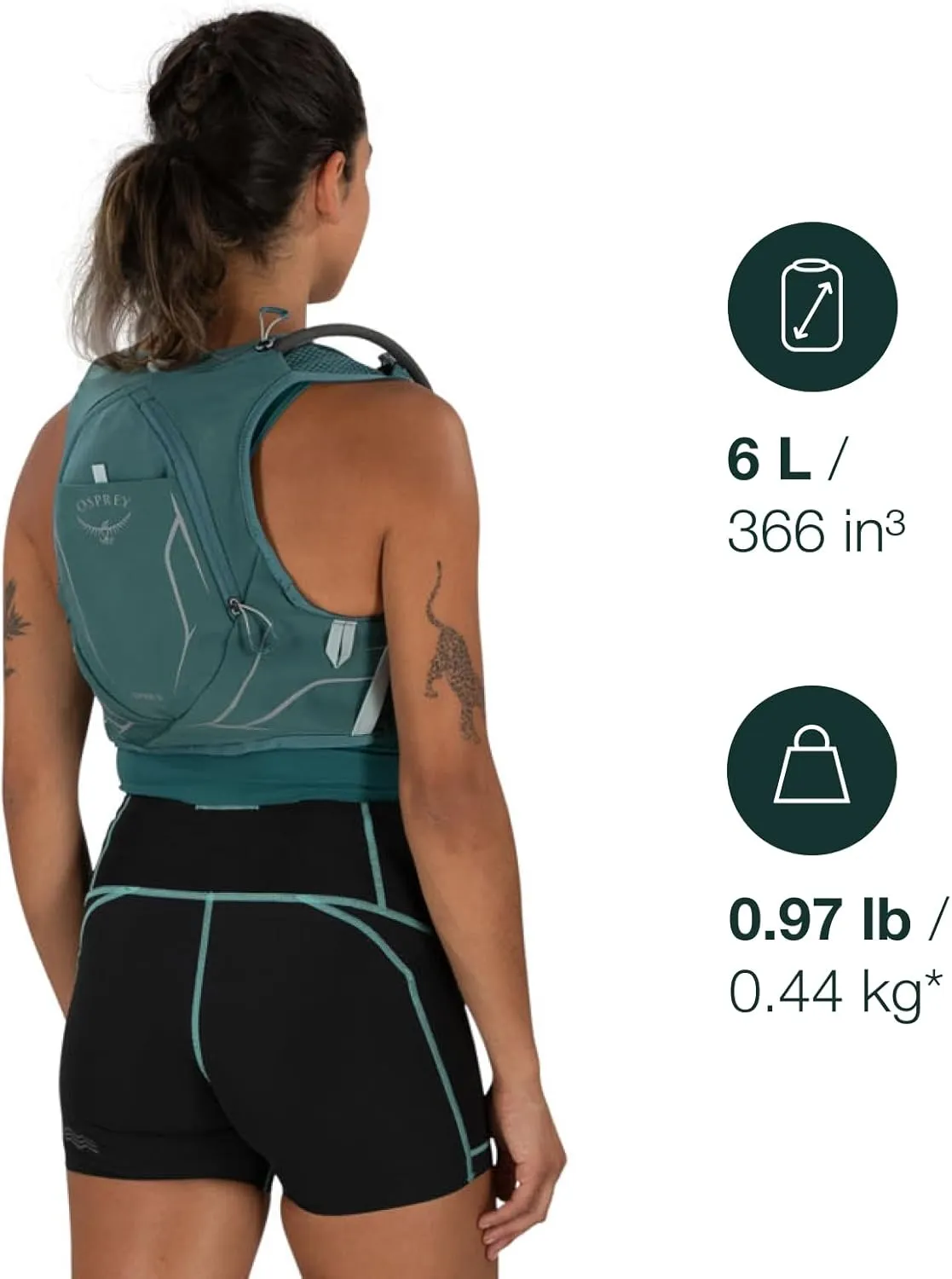 Osprey Dyna 6L Women's Running Hydration Vest with Hydraulics Reservoir