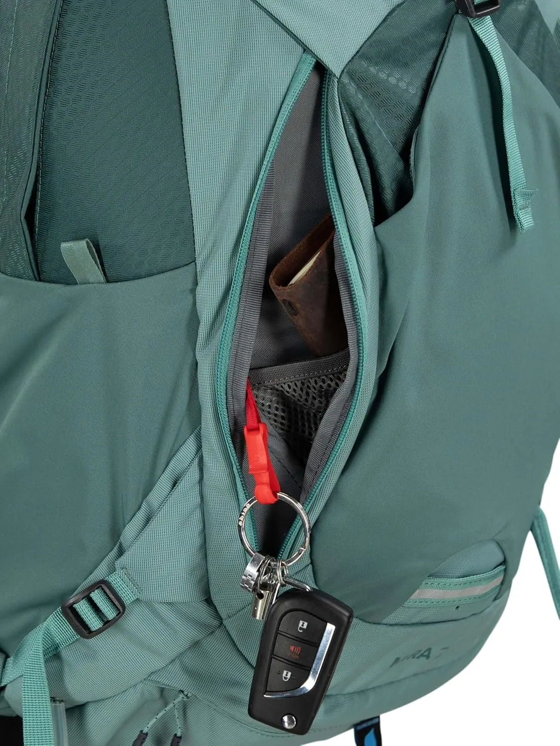 Osprey Mira 22L Women's Hiking Backpack with Hydraulics Reservoir, Succulent Green