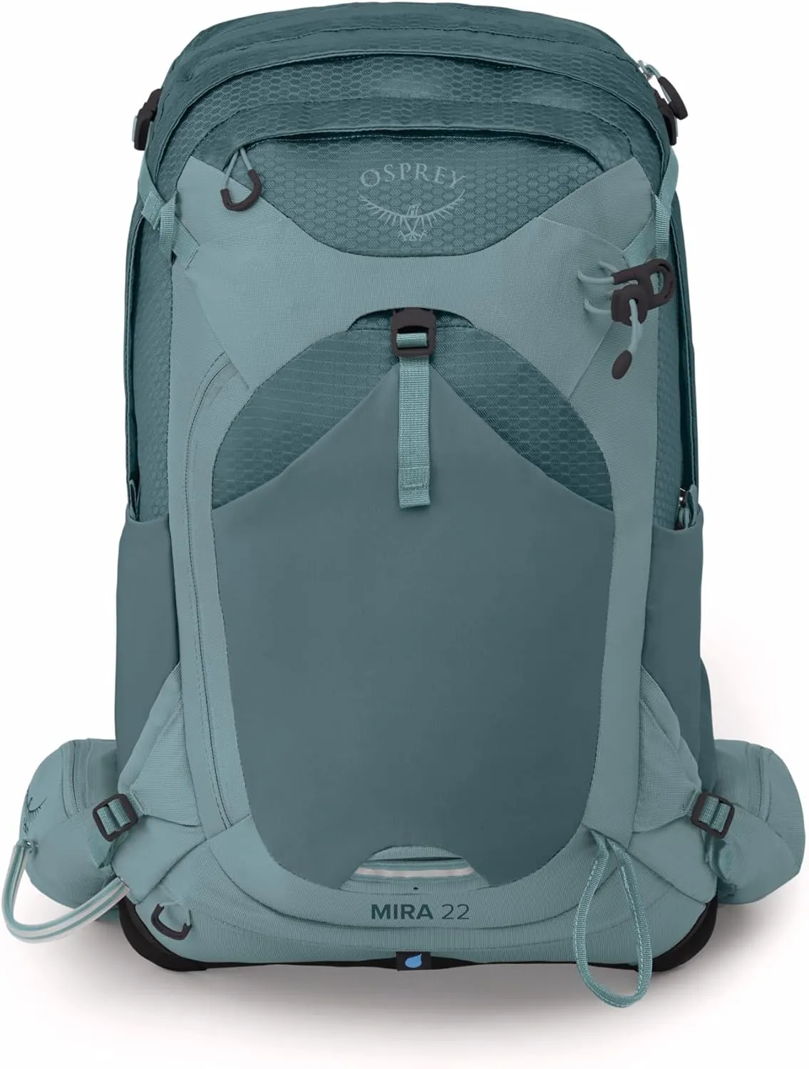 Osprey Mira 22L Women's Hiking Backpack with Hydraulics Reservoir, Succulent Green