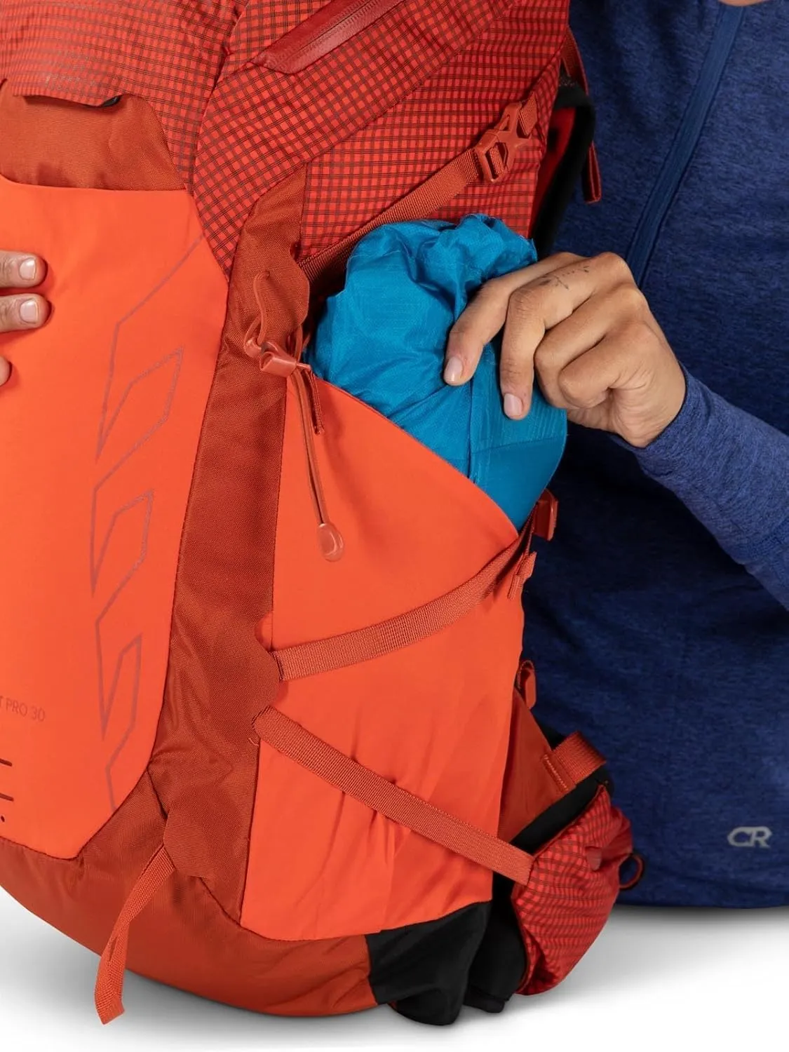 Osprey Tempest Pro 30L Women's Hiking Backpack with Hipbelt, Mars Orange