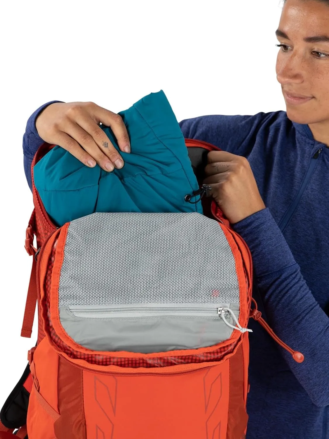 Osprey Tempest Pro 30L Women's Hiking Backpack with Hipbelt, Mars Orange