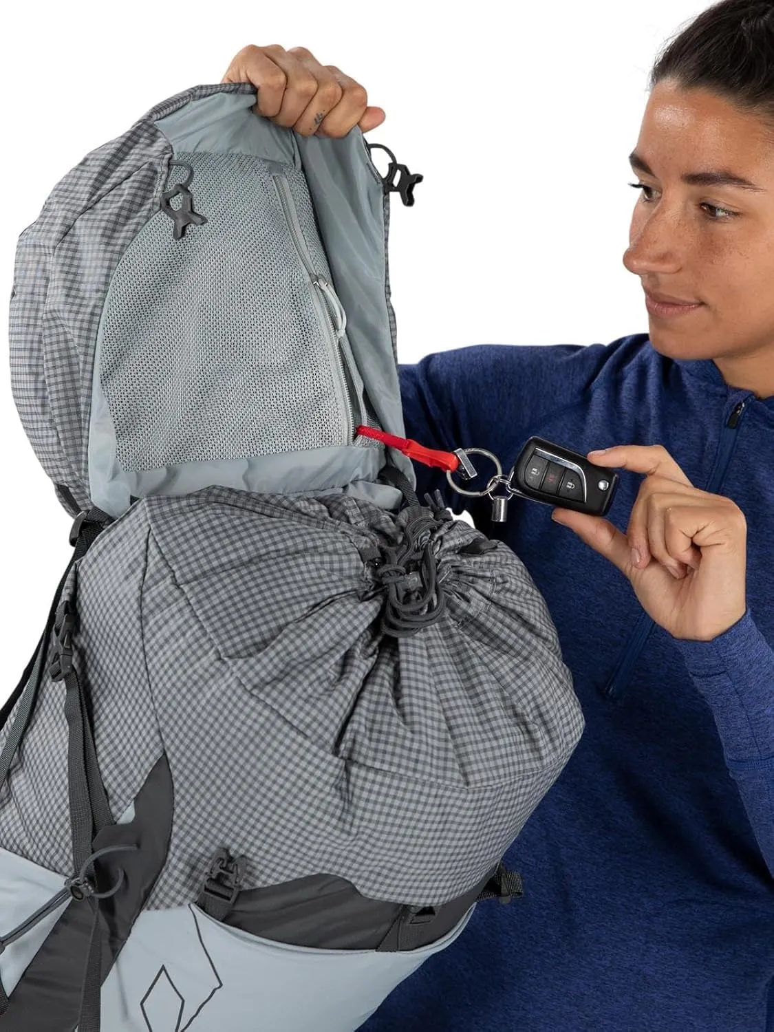 Osprey Tempest Pro 40L Women's Hiking Backpack with Hipbelt, Silver Lining, WM/L