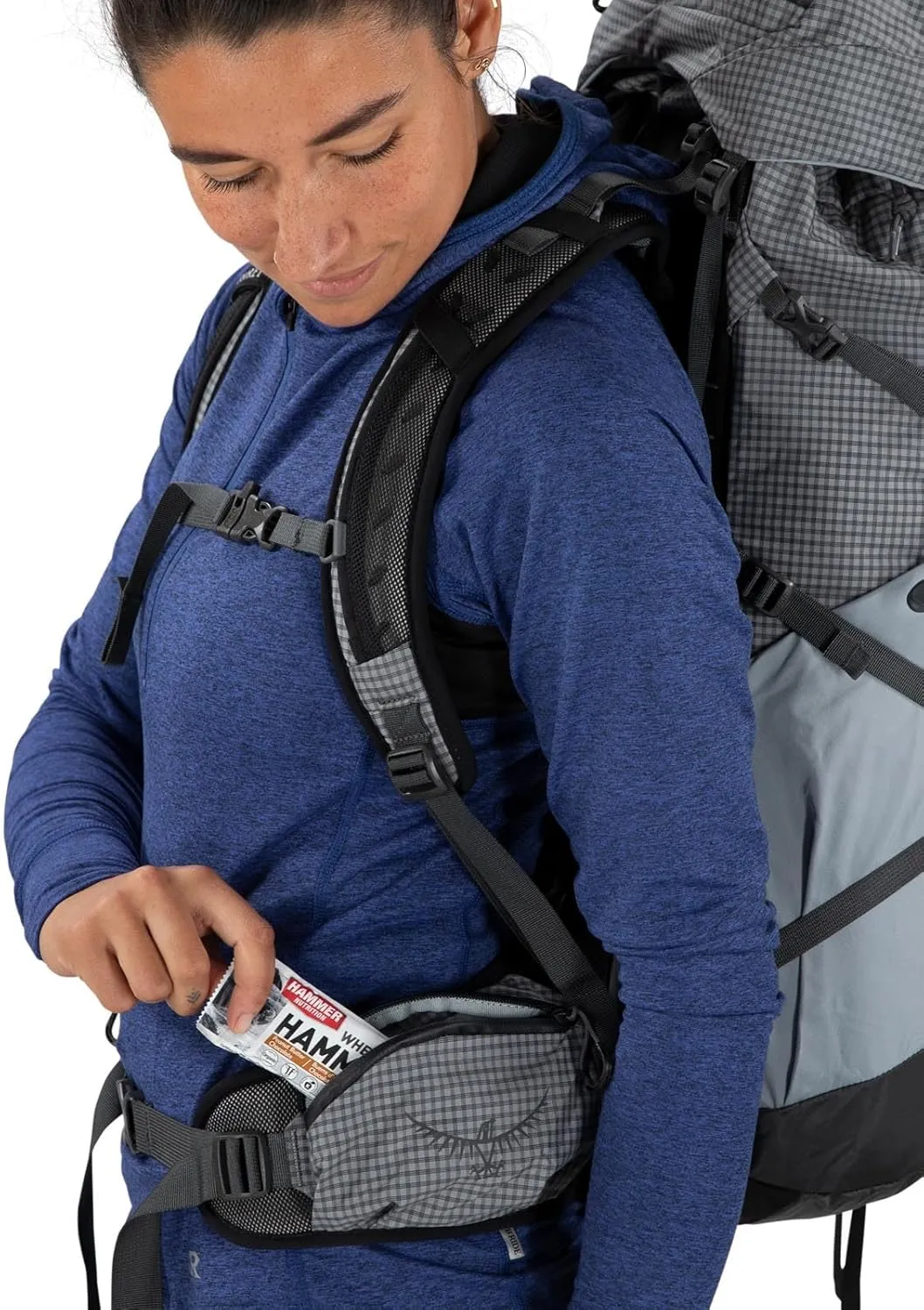 Osprey Tempest Pro 40L Women's Hiking Backpack with Hipbelt, Silver Lining, WM/L