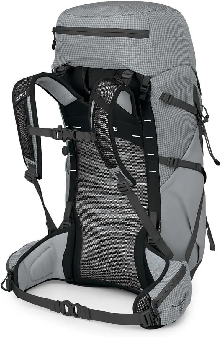 Osprey Tempest Pro 40L Women's Hiking Backpack with Hipbelt, Silver Lining, WM/L