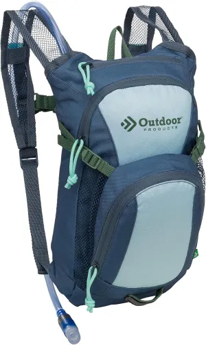 Outdoor Products Tadpole Hydration Pack (Black) (Violet Tulip)
