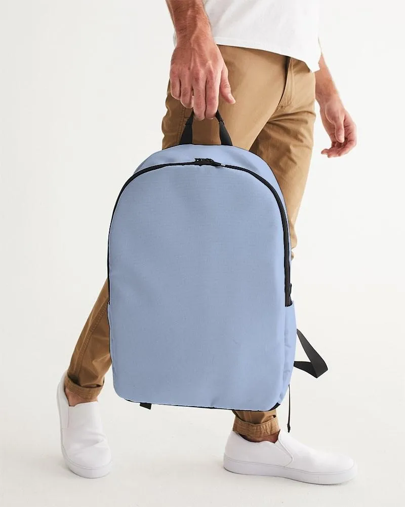 Pale Pastel Blue Waterproof Backpack | Bright Pale Pastel Blue | C30M15Y0K0