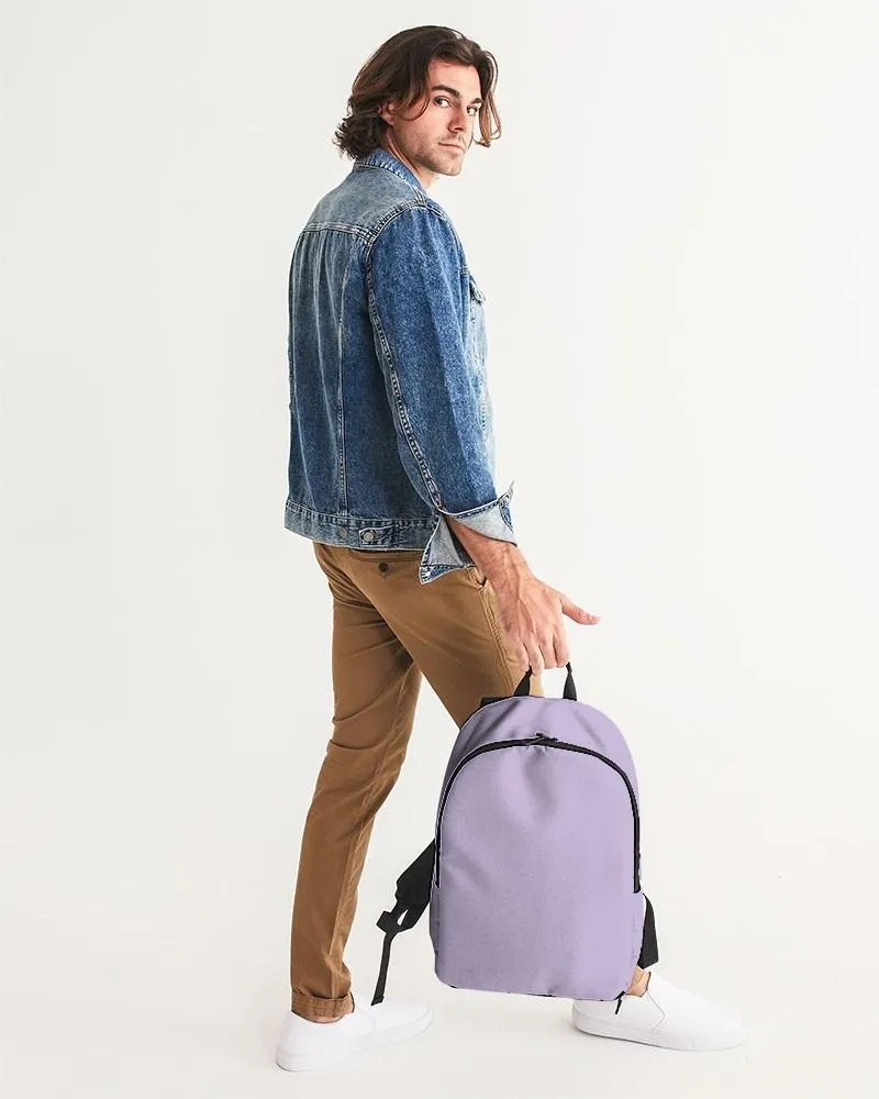 Pale Pastel Violet Waterproof Backpack | Bright Pale Pastel Violet | C22M30Y0K0