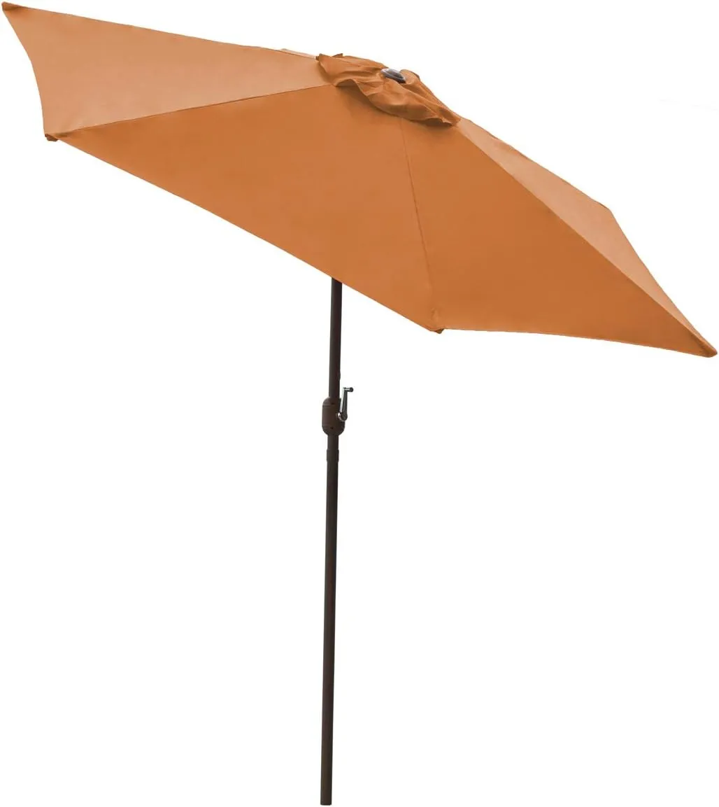Panama Jack PJO-6001-ORG Outdoor Patio Umbrella, Orange