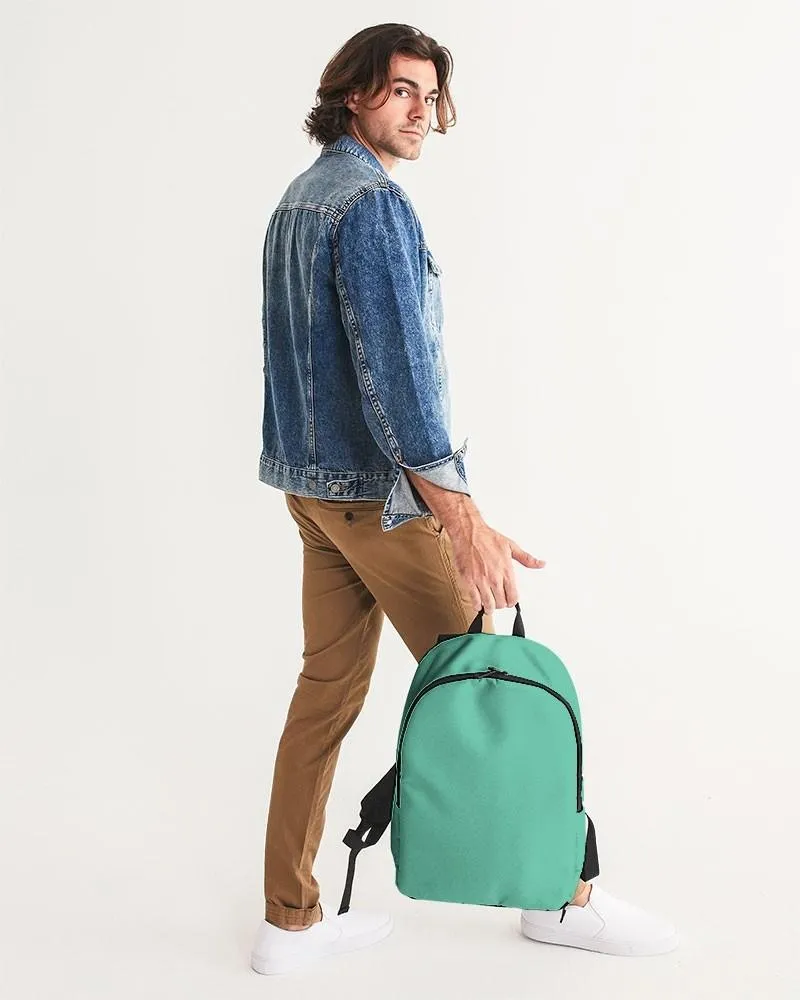 Pastel Cool Green Waterproof Backpack | Bright Pastel Cool Green | C60M0Y45K0