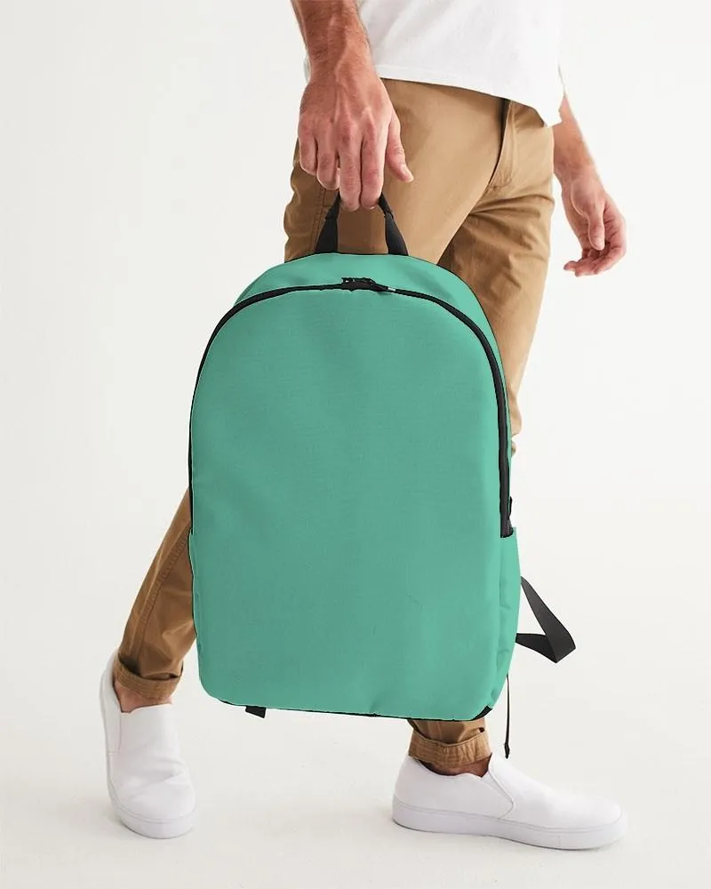 Pastel Cool Green Waterproof Backpack | Bright Pastel Cool Green | C60M0Y45K0