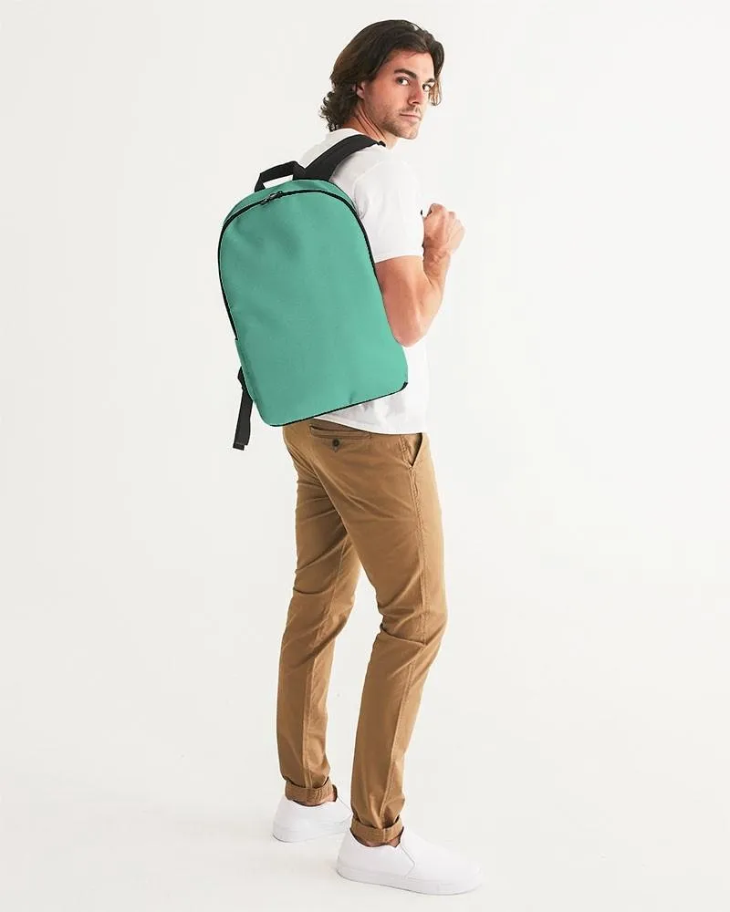 Pastel Cool Green Waterproof Backpack | Bright Pastel Cool Green | C60M0Y45K0