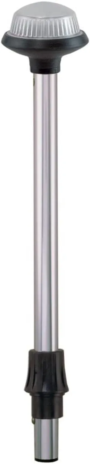 Perko 1460DP7CHR Coastal-Series Reduced Glare White All-Round Navigation Pole Light - 54" Height