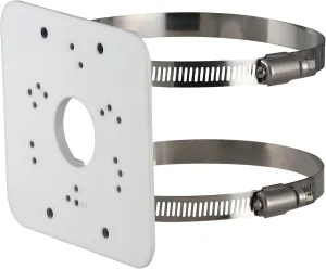 PFA152-E Pole Mount Bracket for Dahua IP and CVI Camera, White, Pack of 1