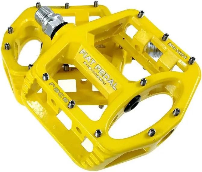 Platform Mountain Bike/MTB/Flat Pedals, Magnesium Trekking Pedals Bicycle with Axle Diameter 9/16 Inch for Universal BMX Mountain Bike Ebike Road Bike Trekking Bike 5051