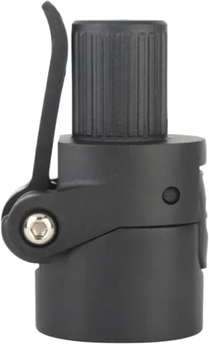 plplaaoo Scooter Parts Electric Scooter Aluminum Alloy Black Folding Pole Base Replacement for M365