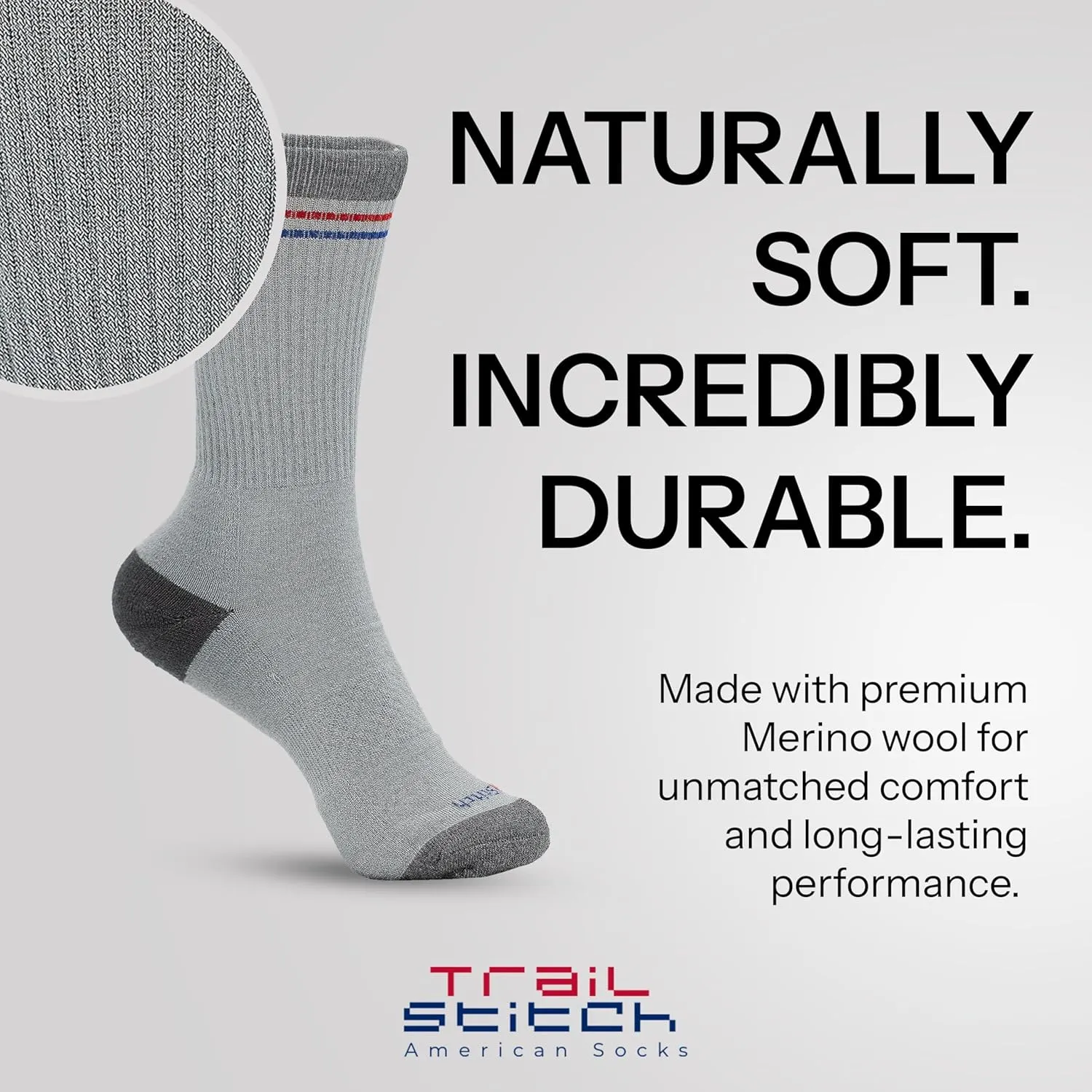 Premium Merino Wool Light Hiking Socks