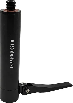 R10 RTK Base Station Extension Pole with Height Measurement Lever for Trimble R10 R12 R12i GPS GNSS Receivers, 5/8"-11 Thread