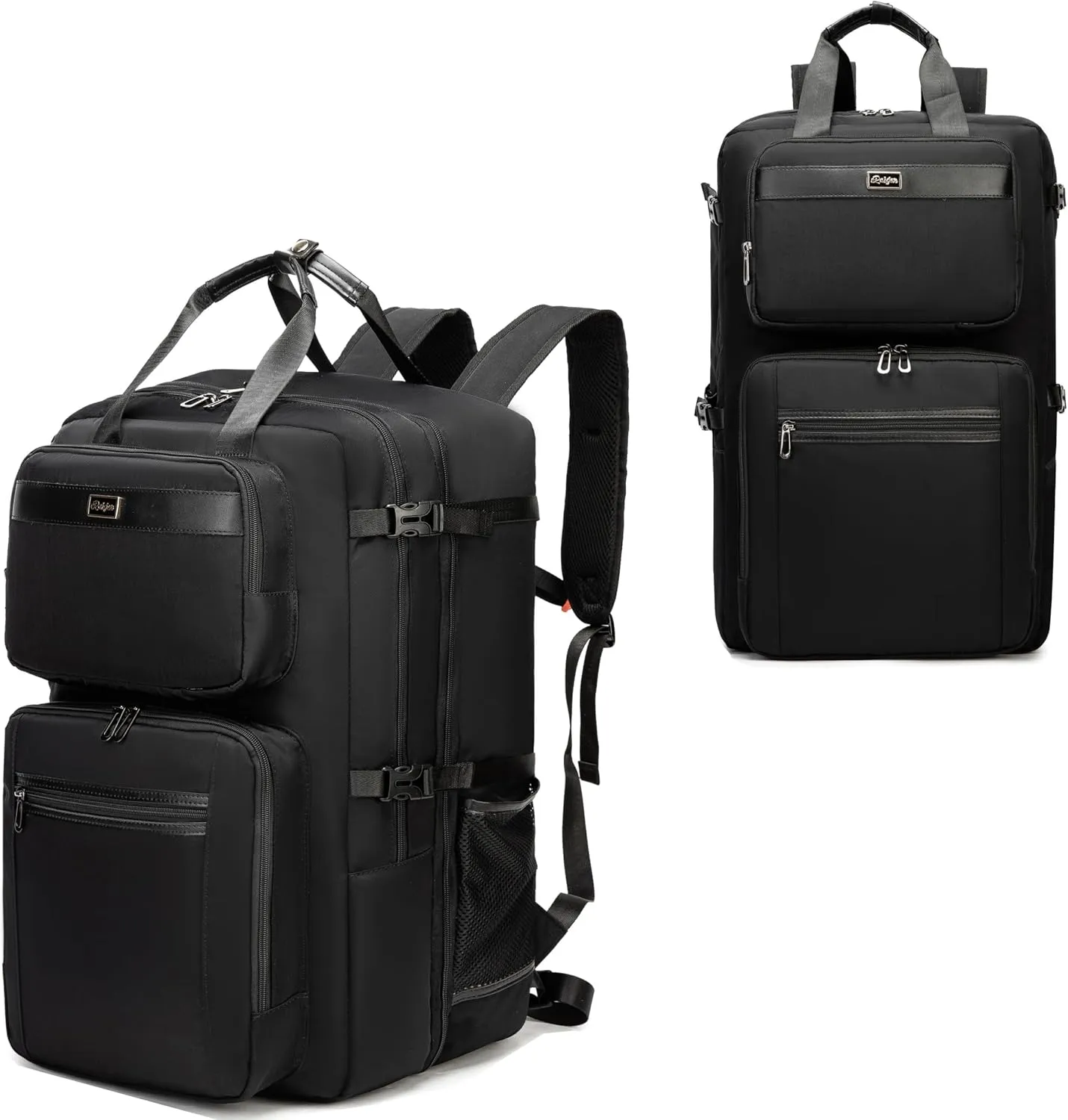 Rabjen DJ Backpack for Club Gigs, DJ Mixer Case Compatible with Pioneer DJ DDJ-REV1, DJ Controller, Novation Launchkey 37 Key Keyboard and More Equipment